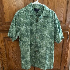 Saddlebred men’s hillside green shirt. NWT Sz L. 100% cotton. Smoke free home!